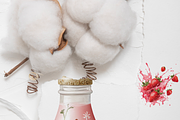 18 Strawberry Milk Clipart, a Decorative Illustration by Pati Charm Studio (Thumbnail 8 of 8)