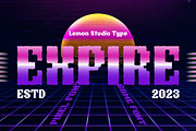 Expire - Pixel, a Sans Serif Font by Lemon Studio Type