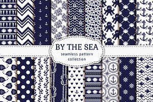 Sea seamless patterns