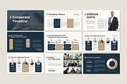 Corporate Timeline Keynote Template, a Presentation Template by QR Design Studio (Thumbnail 2 of 3)