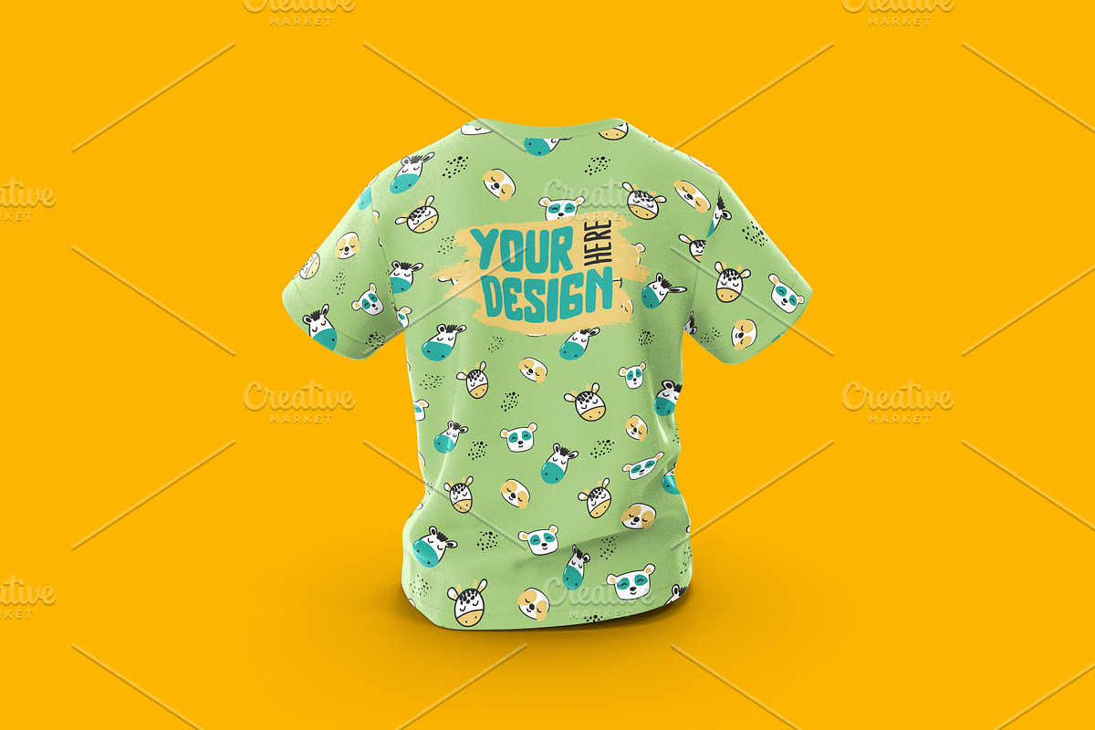 Teen's or Kid's T-shirt Mockup, a Shirt Mockup by Aprndy85 (Photo 3 of 3)
