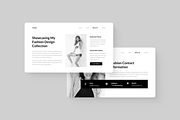 Black and White Fashion Keynote, a Presentation Template by Annora Studio (Thumbnail 2 of 5)