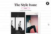 The style issue social media graphic, a Social Media Template by Chanut is industries (Thumbnail 7 of 8)
