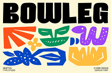 Bowleg – Hand Drawn Display Font