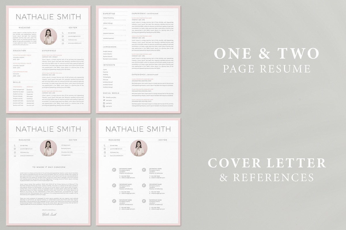 Resume Template, a Resume Template by TheResumeCoach (Photo 5 of 7)