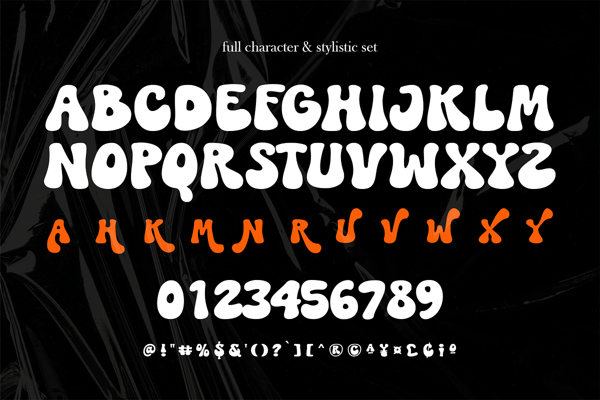 Another Nothing - Groovy Display, a Font by Namara Creative Studio (Photo 7 of 9)