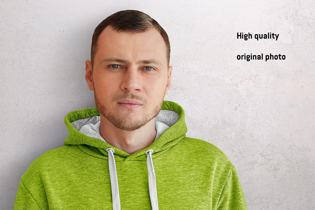 Man in a Hoodie Mockup, a Hoody Mockup by AG Mockups (Photo 4 of 6)