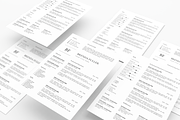 5 Page Professional Resume Template, a Resume Template by GraphicFlava (Thumbnail 8 of 8)