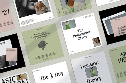 Pastel Canva Social Templates