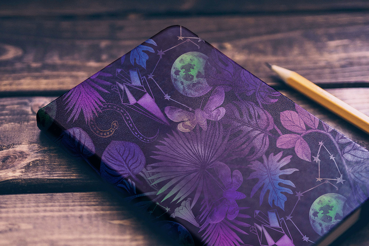 Mysterious forest, a Pattern Graphic by emeraldthue (Photo 4 of 7)