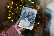 Watercolor clipart - White Christmas, a Seasonal Illustration by Artcard Watercolor (Thumbnail 15 of 16)