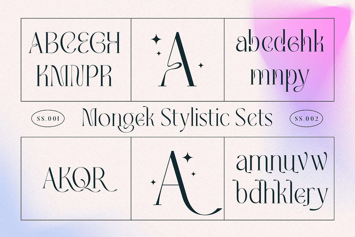 Mongek Typeface, a Sans Serif Font by alit design (Photo 15 of 16)