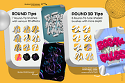 3D Pack — 3D Brushes For Procreate, a Brush Add-On by Snooze one (Thumbnail 7 of 15)