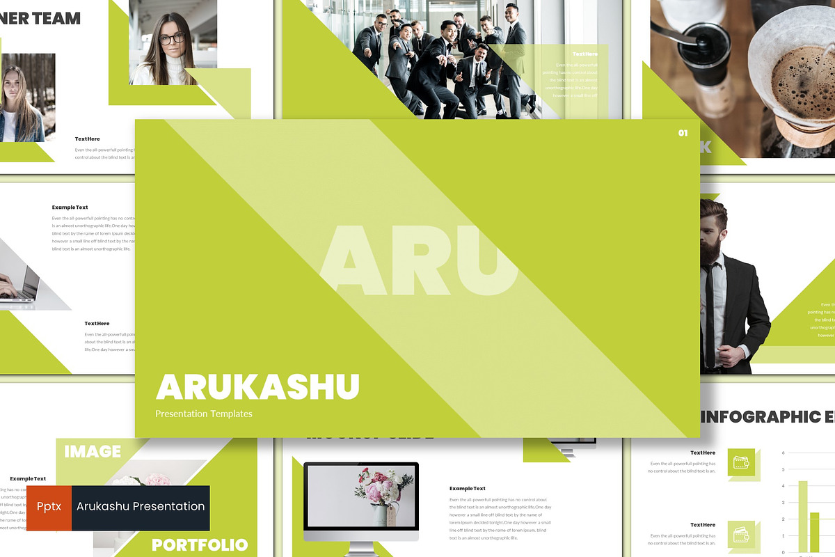 Arukashu - Powerpoint Template, a Presentation Template by inspirasign
