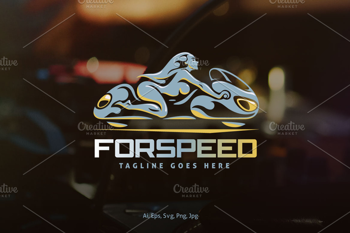 For Speed Logo, a Branding & Logo Template by Kongstones_std (Photo 3 of 4)