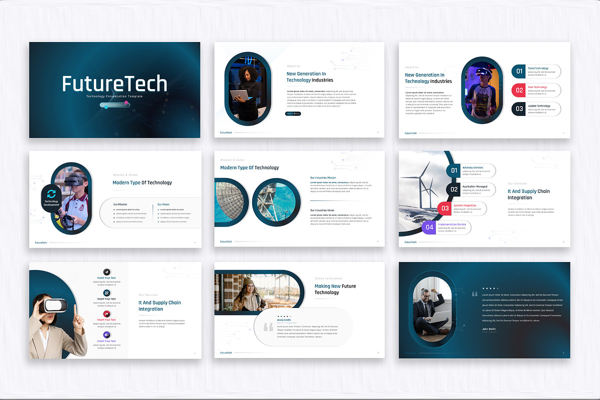 Future Tech Technology Presentation, a Presentation Template by SlideStack (Photo 2 of 5)
