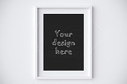 BUNDLEx4 matted frame mockup A4 size, a Print Template by CGmockup (Thumbnail 2 of 5)
