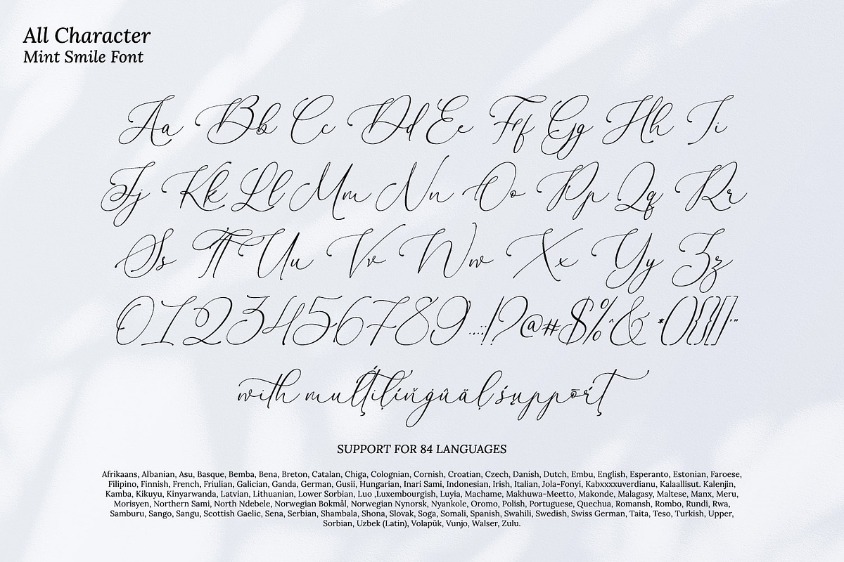 Mint Smiles, a Script Font by Nathatype (Photo 9 of 10)