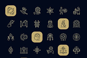 Astrology and Zodiac Icon Set, an Outline Icon by Prosymbols (Thumbnail 8 of 8)