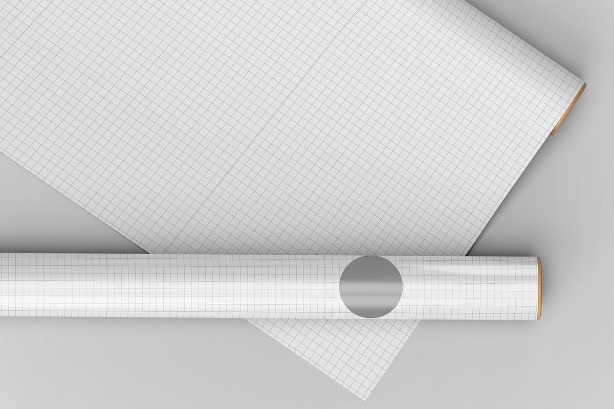 Gift Wrapping Paper Mockup, a Packaging Mockup by Custom.scene (Photo 2 of 2)