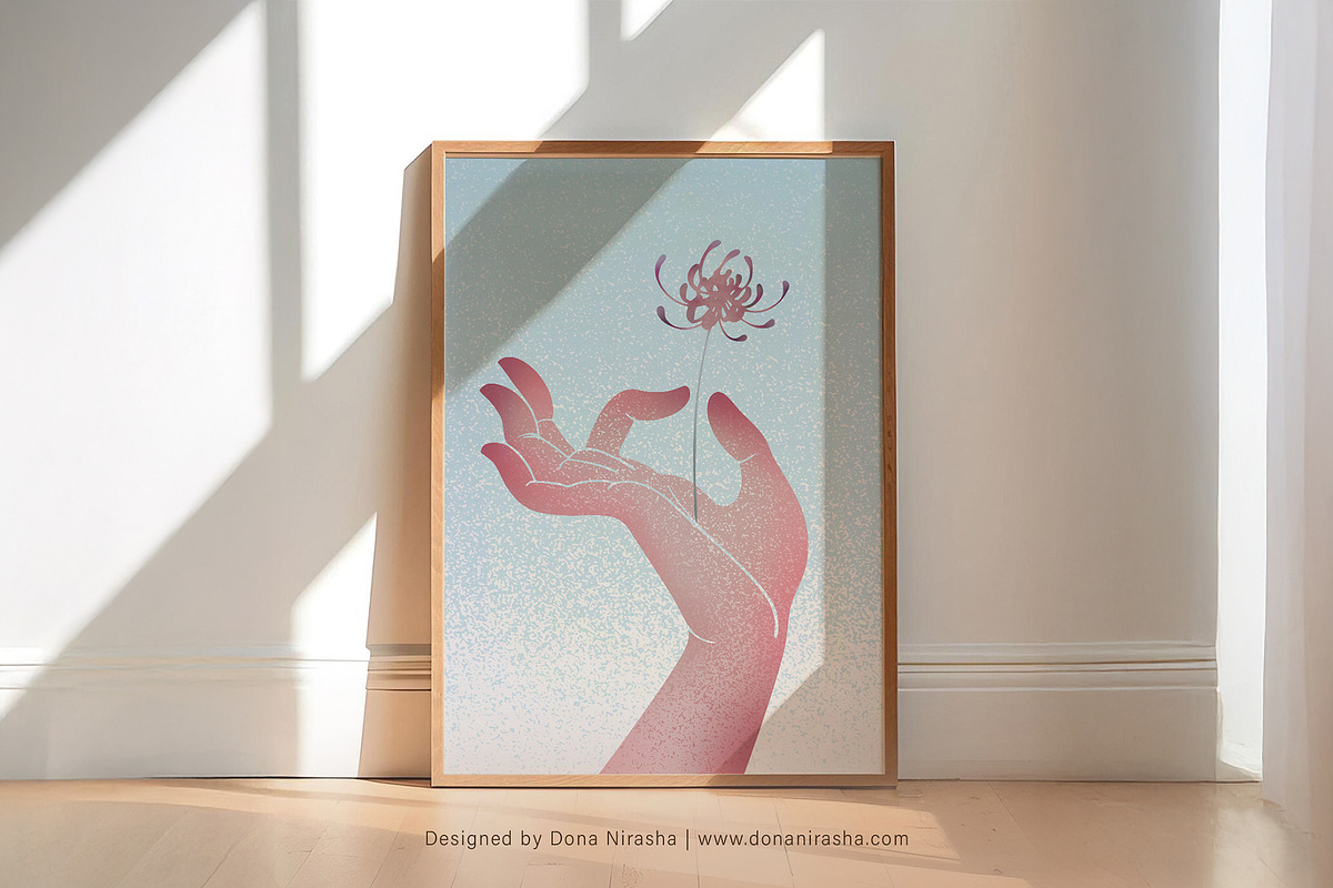 Whisper of Bloom - Illustration, a Decorative Illustration by BloomToLife By Dona (Photo 3 of 5)
