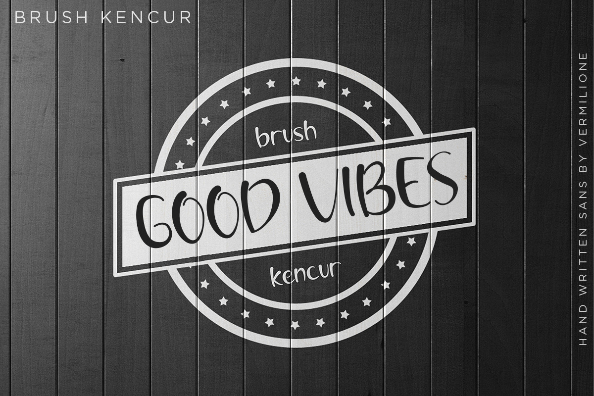 Brush Kencur Hand Written Sans, a Sans Serif Font by Say Studio (Photo 9 of 10)