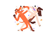 Party animals celebrate holiday set, an Animal Illustration by PaperTrident (Thumbnail 14 of 22)
