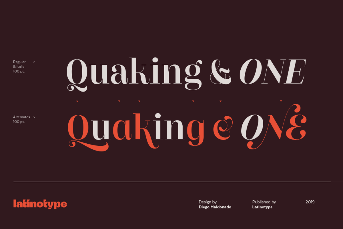 Couturier Poster, a Font by Latinotype (Photo 10 of 14)