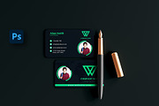 Modern Creative Business Card, a Business Card Template by aleeydesign (Thumbnail 4 of 5)