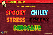 Spook Show Poster Font & Art Bundle, a Font by Paper Moon Graphic Supply (Thumbnail 5 of 15)