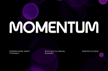 Momentum | Modern Rounded Sans
