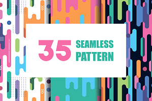 Stripes and Spots - Seamless Pattern