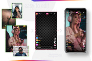 Instagram Live Screens, a Social Media Template by karnofff (Thumbnail 3 of 5)
