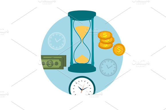 Time Is Money Concept