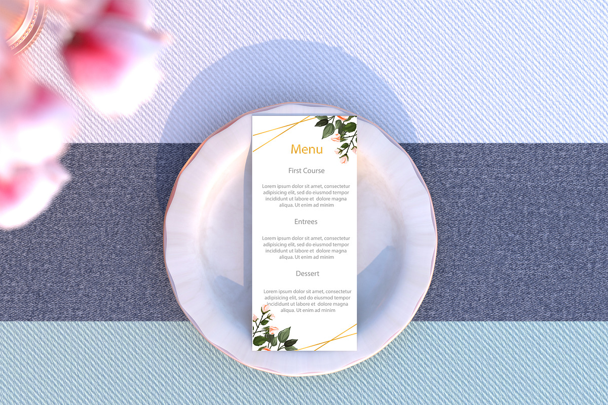 Wedding Day Mockups, a Print Template by StyleMockups (Photo 6 of 11)