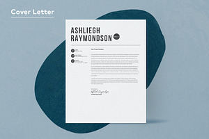 Lithy Modern Bold Resume