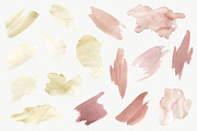 Watercolor - Stains & Brushstrokes, a Texture Graphic by MariePierLaf (Thumbnail 3 of 8)