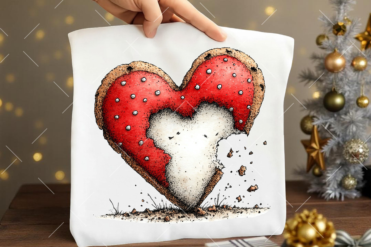 Whimsical Valentines Day Clipart, an Illustration by OK Design (Photo 4 of 6)