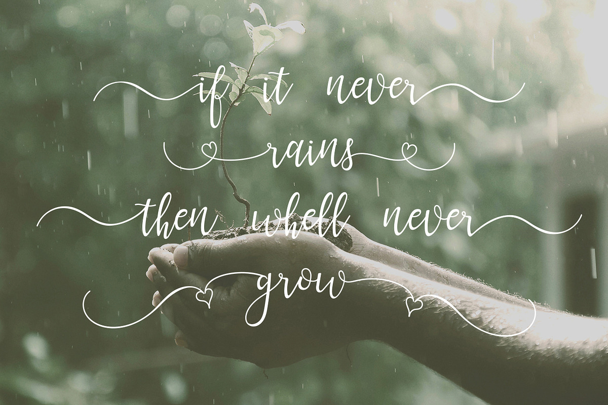 Lanara Script Font preview 2