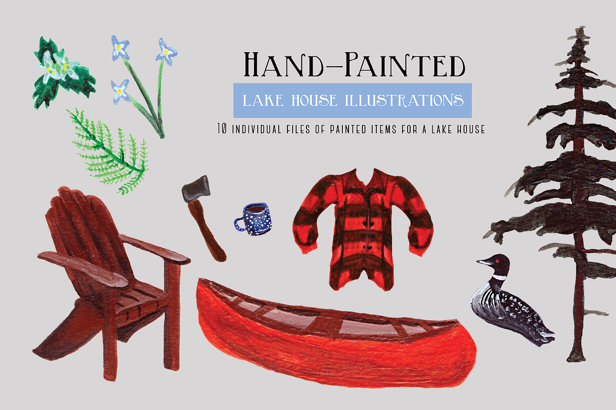 Lake House, an Illustration by Emma Brereton (Photo 1 of 2)