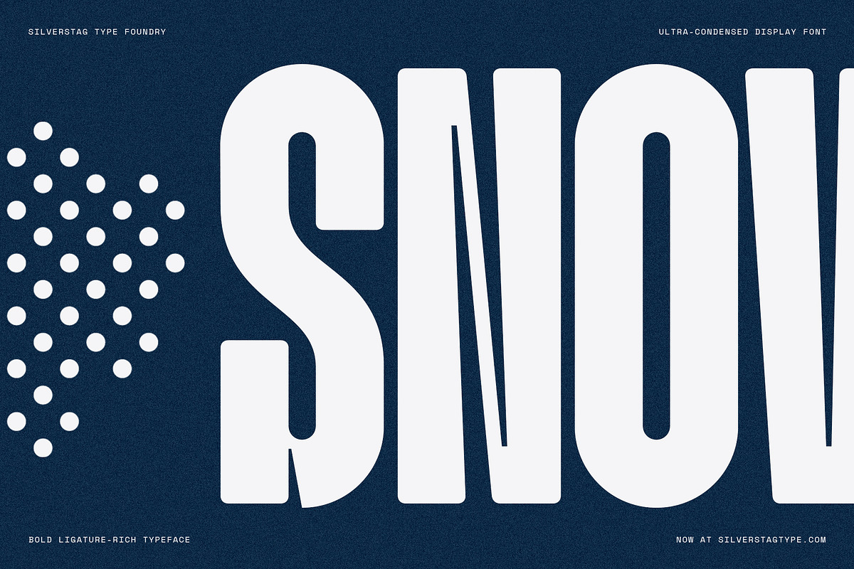 Knolt – Bold Ultra-Condensed Font, a Sans Serif Font by SilverStag Type Foundry (Photo 17 of 20)
