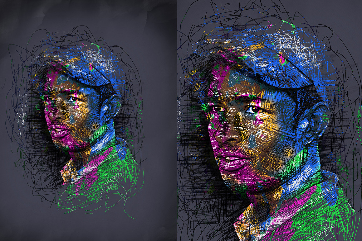 Scribble Drawing Plugin, an Action Add-On by MRI STUDIO (Photo 4 of 12)