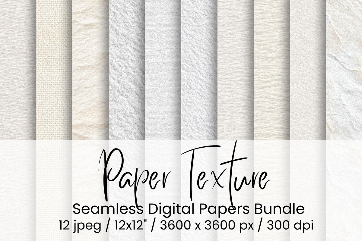 White Paper Texture, an Illustration by Mashimara (Photo 1 of 4)