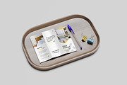 trifold brochure, a Brochure Template by kebunmockup (Thumbnail 2 of 5)