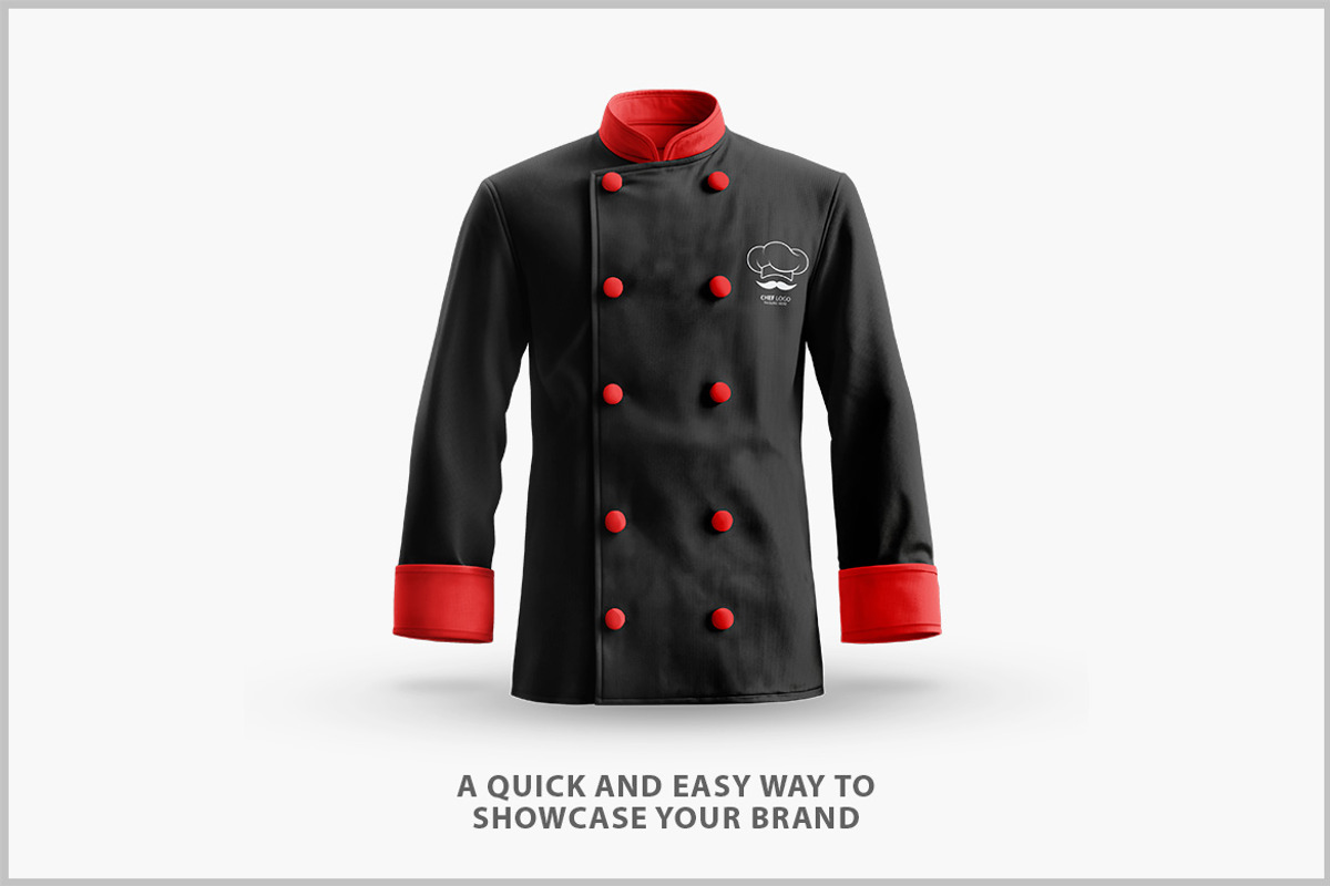 Chef Kitchen Uniform Mockup PSD, a Shirt Mockup by Bruno's Shop (Photo 2 of 4)