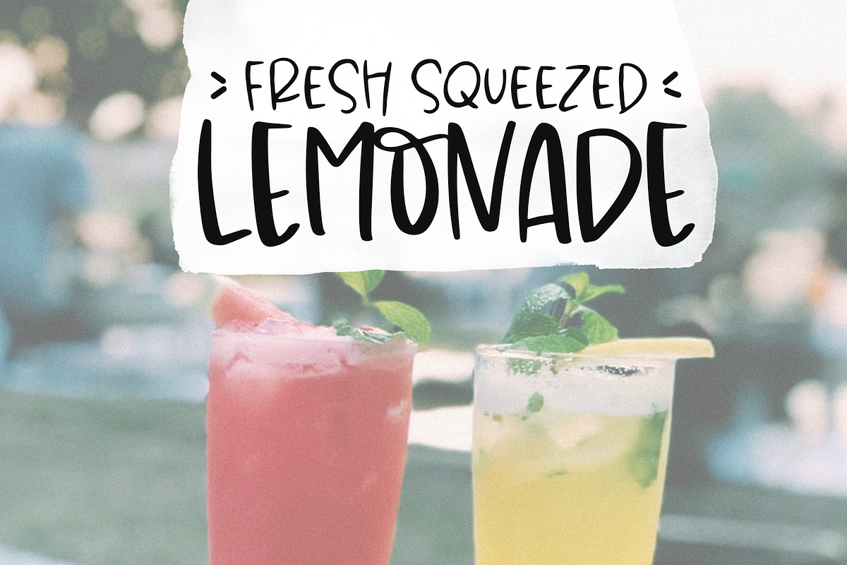 Georgia Peach - Handwritten Font, a Font by KA Designs (Photo 10 of 13)