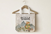 Wanderlust. Watercolor set., a Sport Illustration by iri-illustration (Thumbnail 5 of 11)