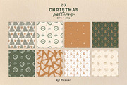 Vintage Christmas Vector Retro Set, a Seasonal Illustration by VerAna (Thumbnail 9 of 18)