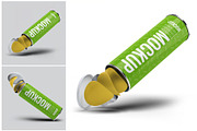 Cylindrical Container Mock-Up, a Packaging Mockup by DesignRushMarket (Thumbnail 8 of 15)