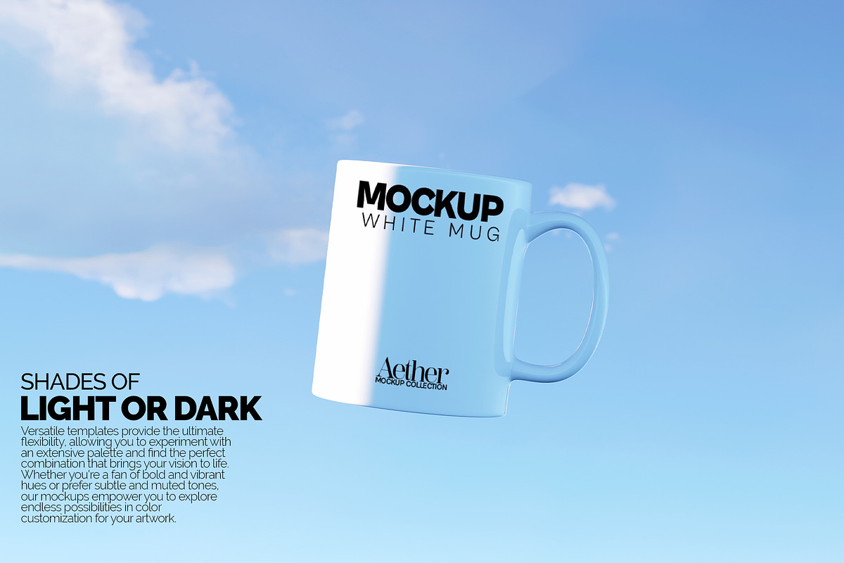 11oz White Mug Mockup Bundle, a Cups & Container Mockup by Banana Mockups (Photo 4 of 6)